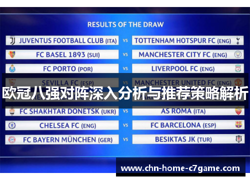 欧冠八强对阵深入分析与推荐策略解析 欧冠八强对阵深入分析与推荐策略解析